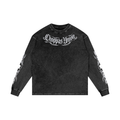 choppas union Acid Wash Oversize Long Sleeve T-Shirt